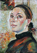 Портрет. Х., м. 50 x 70. 2004.