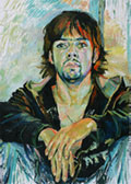 Андрей. Портрет. Х., м. 70 x 90. 2006.