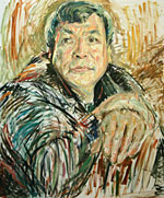 Аубакиров Т.О.</br>Х., м. 100x120. 2009.