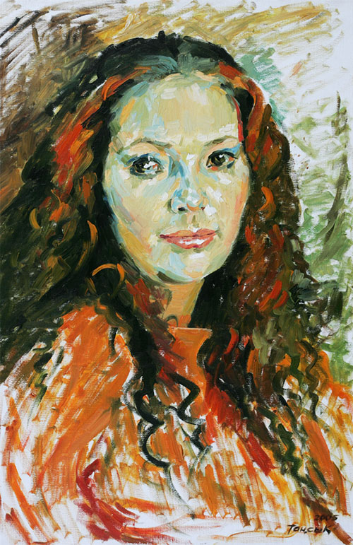 Sketch. Albina. C., o. 56 x 76. 2005.
