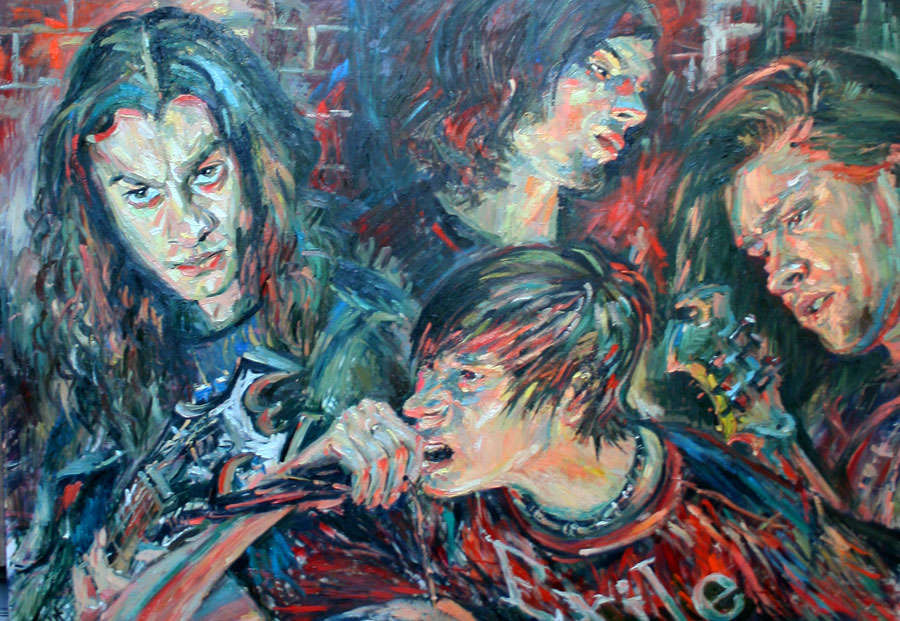 Exile Х., м. 100x130. 2010.